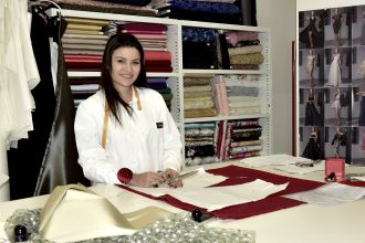 A estilista amazonense Daniela de Souza
