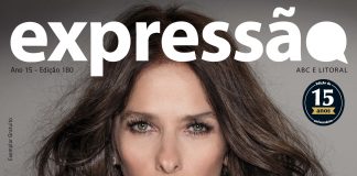Edição comemorativa de 15 anos de Revista Expressão, na capa Adriane Galisteu