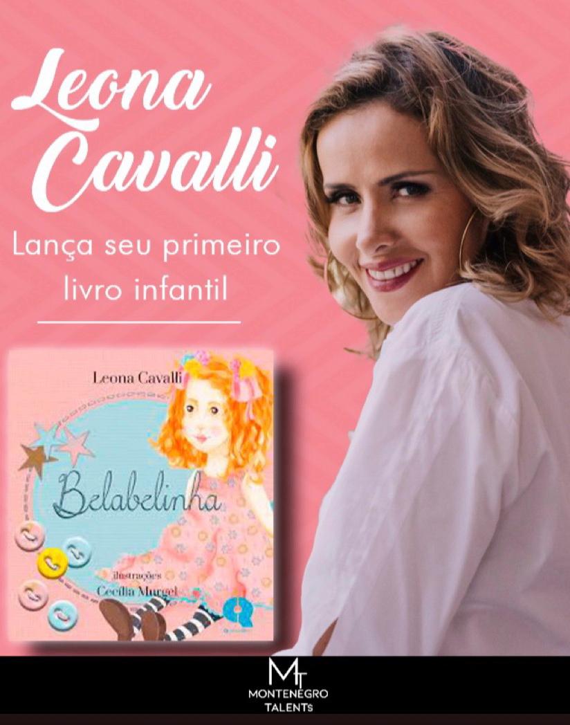 Leona Cavalli lança seu primeiro livro Infantil 